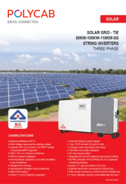 Solar Grid Tie String Inverter 80kw_110kw-5g