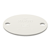 Non ISI PP Circular Lid With Screw